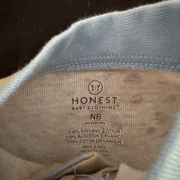 The Honest Company Milk and Cookies Kids Footies - Picture 5 of 5